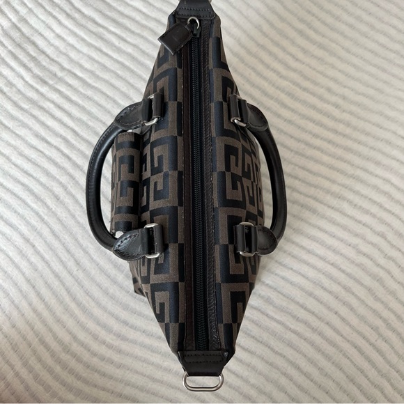 Givenchy Maroquinerie Handbag Brown Logo - Picture 13 of 13